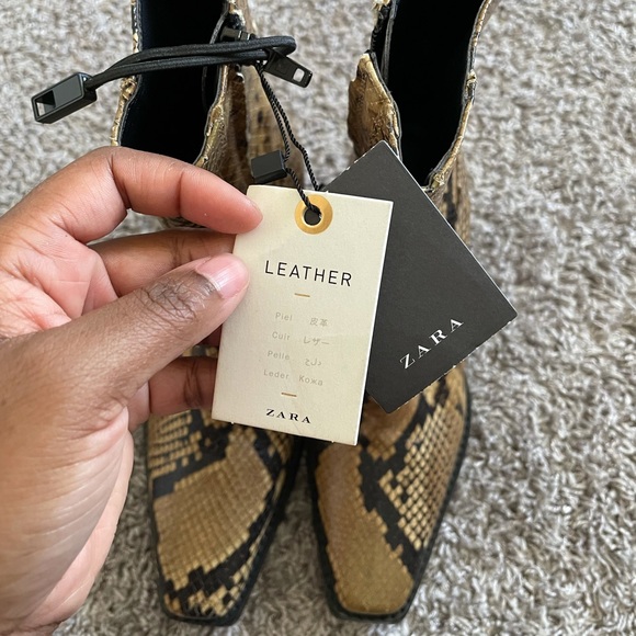 Zara Python Boots - Picture 4 of 4